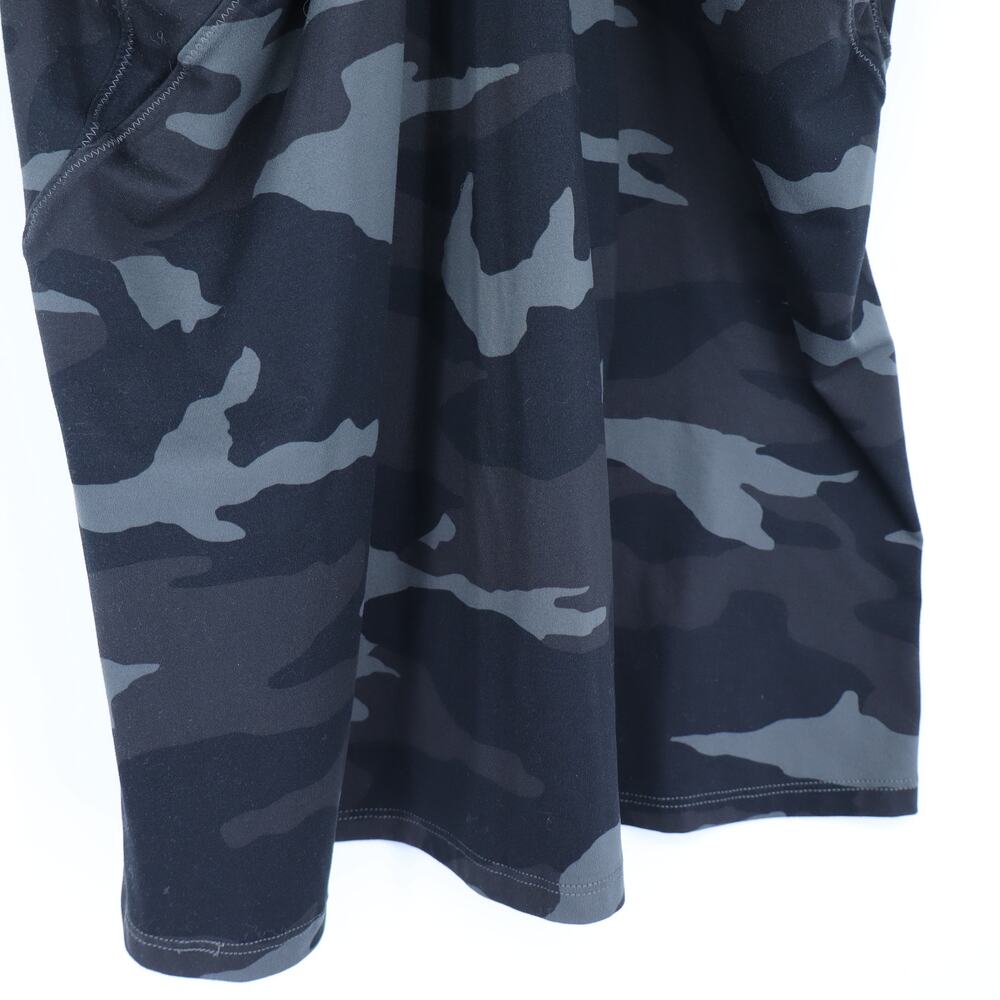 ATHLETA Limitless Camo Keyhole Tank Top Black Racerback Active Women's L - Picture 8 of 10